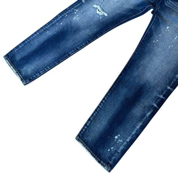 Billionaire Boys Club Blue Relaxed MIND JEAN Jeans Subtle Fading Smart Fit - Picture 8 of 11